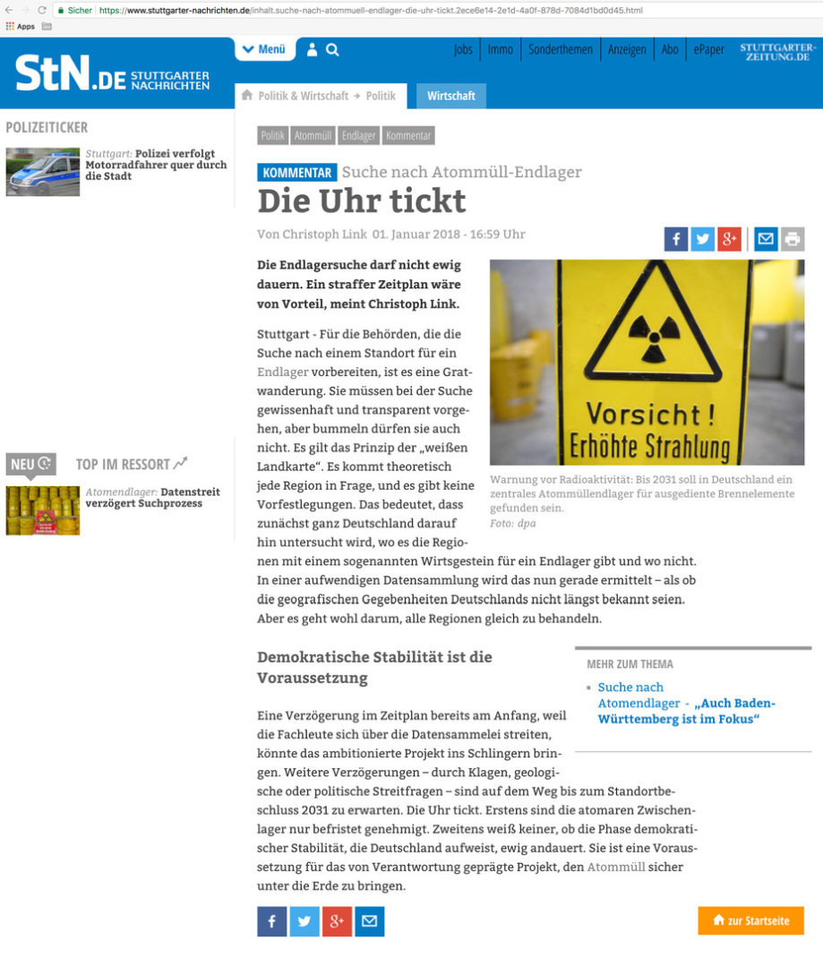 Stuttgarter_Nachrichten_Die-Uhr_Tickt_Kritik_an der-BGE-GmbH